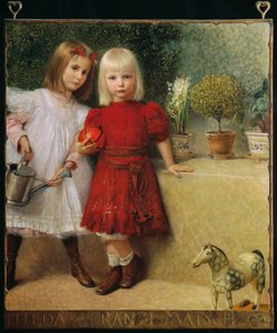 Hilda och Franzi von Matsch, konstnärens barn