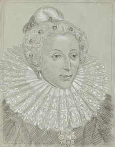 Drottning Elizabeth av England av Franz von Matsch