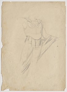 Torso med bröstskydd av Franz von Matsch