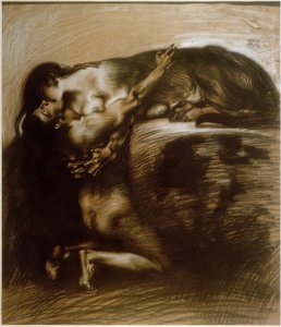 Sfinxens kyss av Franz von Stuck