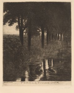 Öringdamm av Franz von Stuck