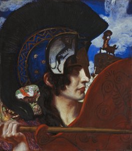Slåss mot Amazon av Franz von Stuck