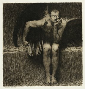 djävulen av Franz von Stuck