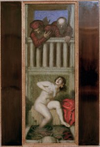 Susanna och de två gamla av Franz von Stuck