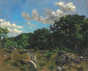 Landskap i Chailly, 1865.