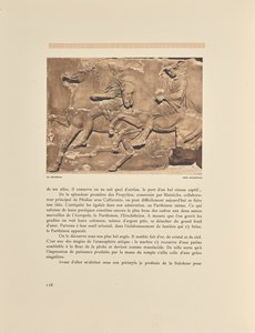 Parthenon. Västra frisen av Frédéric Boissonnas