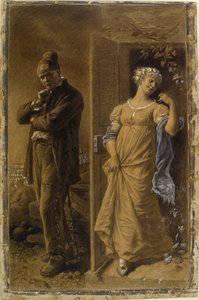 Frédéric Lix - Fången och den prostituerade av Frederic Theodore Lix