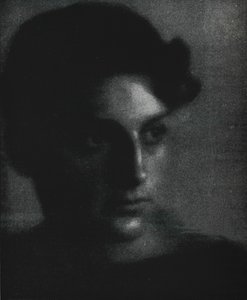 Mans huvud, c1903