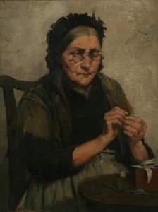 Livets tråd löper jämnt, 1885 av Fred Millard