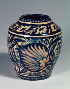 Vas från Bushey Heath Pottery av Fred Passenger