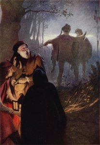 Kung Henrik IV del 1 (färg litho)