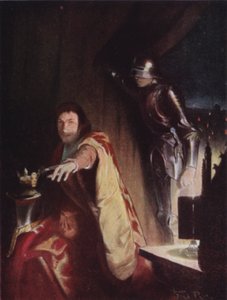 Kung Richard III (färg litho)