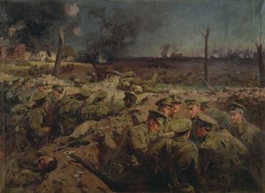 The 4th Suffolks vid Neuve Chapelle den 11 mars 1915
