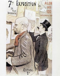 Verlaine - affisch för målerisalongen, cirka 1894.
