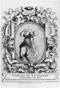 Charles Varlet, känd som La Grange, i rollen som Dom Juan från "Don Juan, or Le Festin de Pierre" av Jean-Baptiste Poquelin Moliere (1622-73) 1875