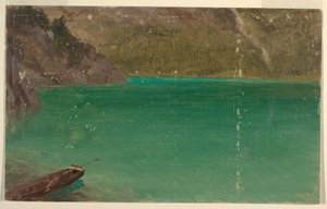 Alpinsjön (Bayern eller Schweiz) av Frederic Edwin Church