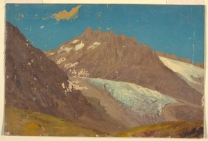 Alplandskap av Frederic Edwin Church