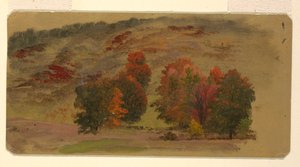 Höstlandskap av Frederic Edwin Church