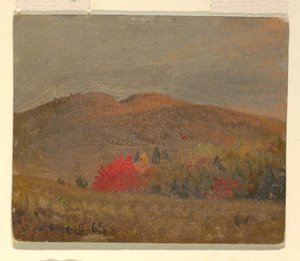 Höstlandskap, Vermont av Frederic Edwin Church