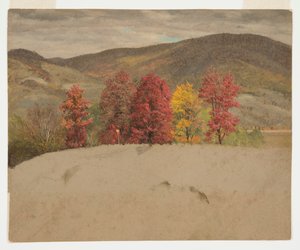 Höstlandskap i New England av Frederic Edwin Church
