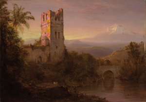 Vulkanen Chimborazo av Frederic Edwin Church