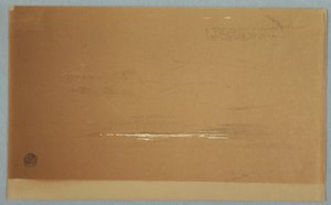 Teckning, Havslandskap, Labradors kust, juni eller juli 1859 av Frederic Edwin Church