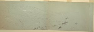 Teckning, Skisser, Bloxburgh, Jamaica, 1865 av Frederic Edwin Church