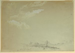 Teckning, Skisser, Bloxburgh, Jamaica, 1865 av Frederic Edwin Church