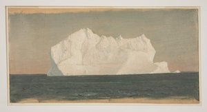 Flytande isberg av Frederic Edwin Church