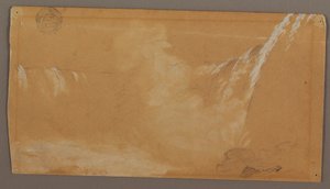 Större delen av Horseshoe Falls, sett från den kanadensiska sidan av Niagarafloden av Frederic Edwin Church