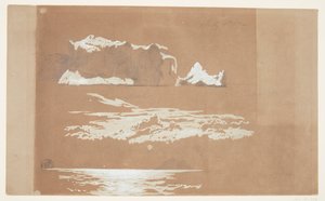 Isberg nära Cape St. John och Gull Island, Newfoundland av Frederic Edwin Church