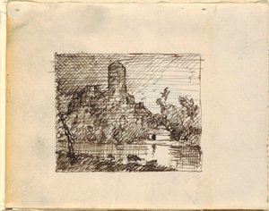 Imaginary Landscape med av Frederic Edwin Church