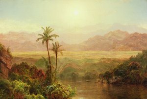 I Anderna av Frederic Edwin Church
