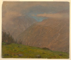 Italienska alperna av Frederic Edwin Church