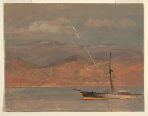 Italienska kusten, utanför Messinasundet av Frederic Edwin Church