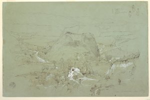 Landskap nära Guaranda, Ecuador av Frederic Edwin Church