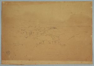 Landskap, nära Latacunga, Ecuador av Frederic Edwin Church