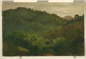 Landskap från Jamaica av Frederic Edwin Church