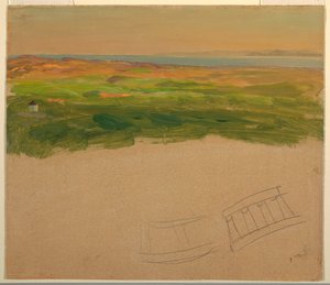 Landskap, nära Syrien eller Grekland av Frederic Edwin Church
