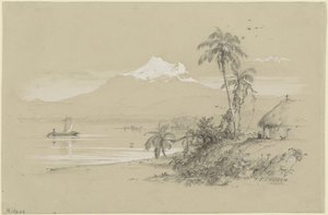 Magdalena River, New Granada, Ecuador av Frederic Edwin Church