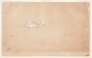 Mount Altar, Ecuador, sho av Frederic Edwin Church
