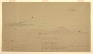 Mount Chimborazo vid solnedgången av Frederic Edwin Church