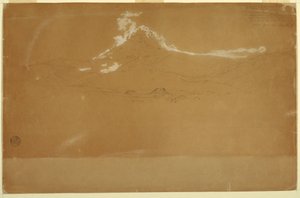 Mount Chimborazo, nära Guanojo och Guaranda, Ecuador av Frederic Edwin Church