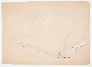 Mount Katahdin, visat från söder av Frederic Edwin Church