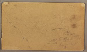 Bergslandskap, Jamaica av Frederic Edwin Church