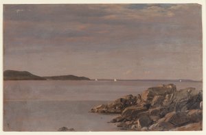 Mt. Desert Island, Maines kust av Frederic Edwin Church