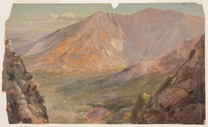Mt. Katahdin, Great Basin från South Turner Mountain av Frederic Edwin Church