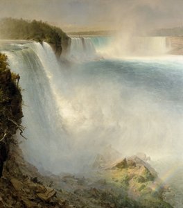 Niagarafallen, från den amerikanska sidan av Frederic Edwin Church