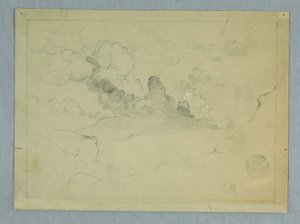 Filialvulkan i utbrott, Ecuador av Frederic Edwin Church