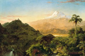 Sydamerikanskt landskap av Frederic Edwin Church
